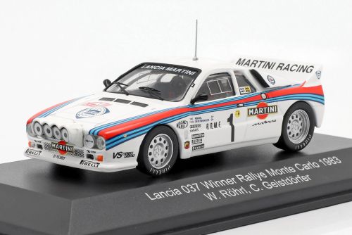 Lancia 037 Martini #1 Winner Rally Montecarlo 1983 Rohrl CMR 1:43 WRC009